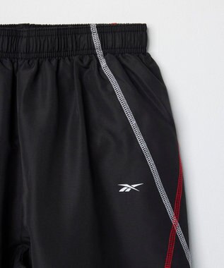OP／FILA 【Reebok】配色ラインサーフパンツ ブラック×レッド