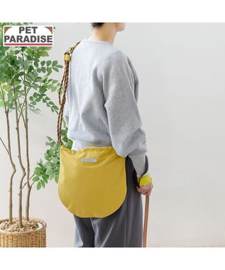 PET PARADISE ペットパラダイス パラコード お散歩ショルダーバッグ 《イエロー》