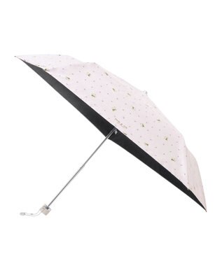 MOONBAT 【一級遮光/軽量】PAUL & JOE 晴雨兼用 折りたたみ日傘 ジプシー 総柄 ライトパープル