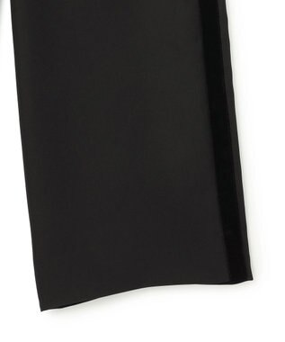 ICB 【先行予約】 ベルベットライン トラックワイドパンツ ブラック