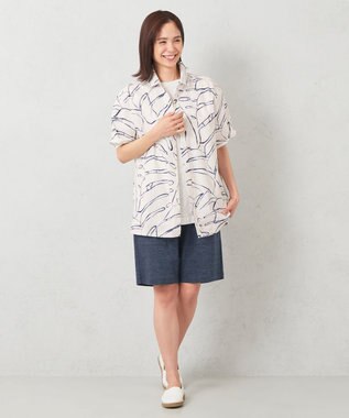 JOSEPH ABBOUD MOUNTAIN 【SPACE】KAHALA アロハシャツ ホワイト系6