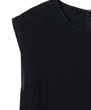 JOSEPH プリーツジャガード　ドレス Black