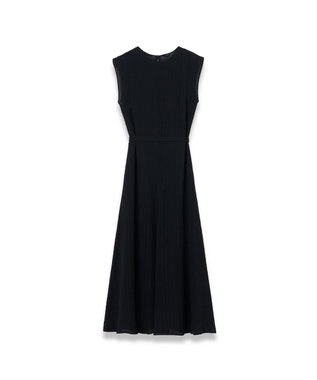 JOSEPH プリーツジャガード　ドレス Black