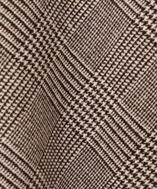 J.PRESS LADIES クラシカル グレンチェック フレアー スカート ダークブラウン系3