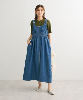 Green Parks ・ＳＵＧＡＲ　ＳＰＯＯＮ　デニムシャーリングジャンス Indigo