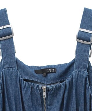 Green Parks ・ＳＵＧＡＲ　ＳＰＯＯＮ　デニムシャーリングジャンス Indigo