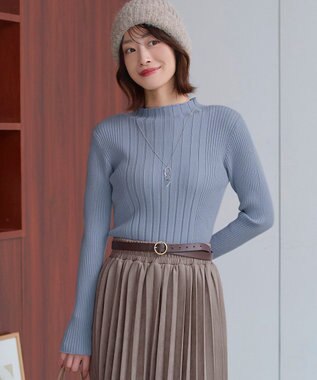 Tiaclasse 【安田美沙子さん着用・ウール混】ニット帽 グレージュ