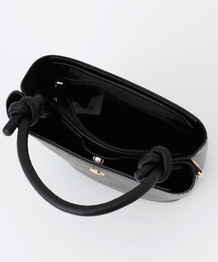 LA BAGAGERIE 【maison vert】 【多収納】ノットデザインポシェット ブラック