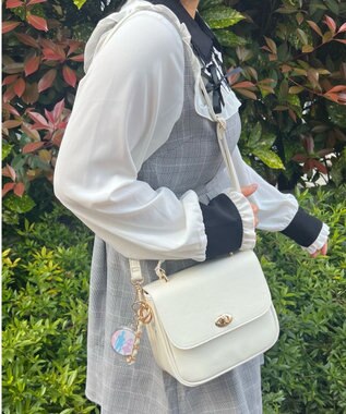 WEGO 【痛バ＆推し活グッズ】ミラクルチェーン痛ショルダー ホワイト