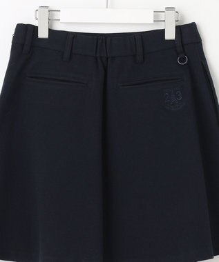 23区GOLF きれい目エレガントスタイルに！【WOMEN】【ストレッチ】フレアスカート ネイビー系