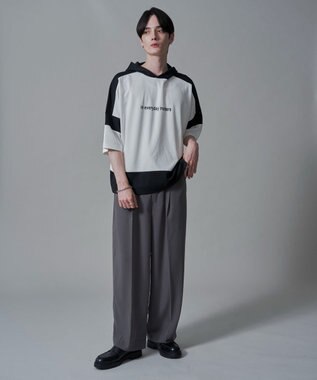 WEGO ドルマンポンチフードT（SS） ホワイト