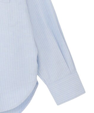 AMERICAN HOLIC オックスベーシックシャツ Stripe Blue