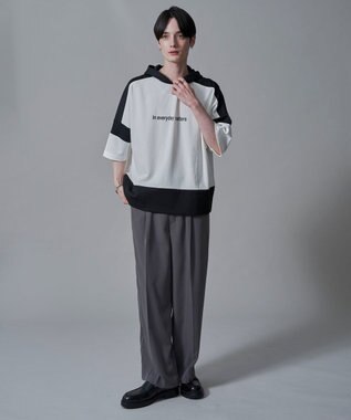 WEGO ドルマンポンチフードT（SS） ホワイト