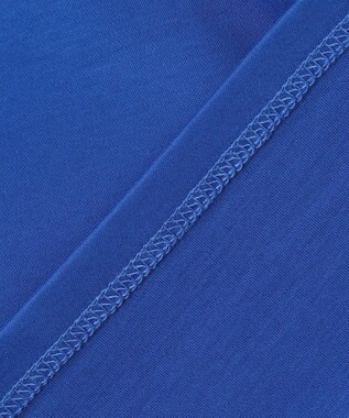 組曲 プリーツコンビフレンチスリーブ カットソー ウルトラマリンブルー系