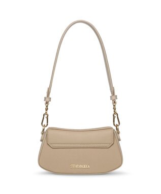 STEVE MADDEN BTAIGA ラウンドフラップショルダー2WAYバッグ タン