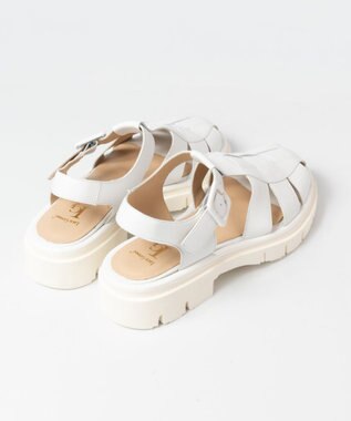 BONTRE 【LucaGrossi/ルカグロッシ】タンクソールグルカサンダル ホワイト