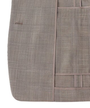 BEIGE， MER / グレンチェックジャケット Beige