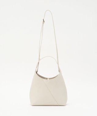 russet スムースレザー2WAYミニトートバッグ(CE-1676) Ivory