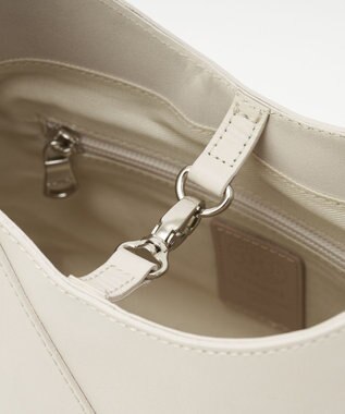 russet スムースレザー2WAYミニトートバッグ(CE-1676) Ivory