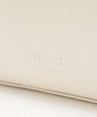 russet スムースレザー2WAYミニトートバッグ(CE-1676) Ivory