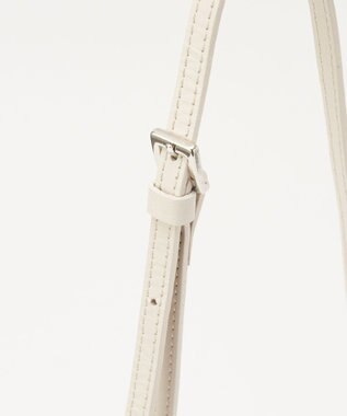 russet スムースレザー2WAYミニトートバッグ(CE-1676) Ivory