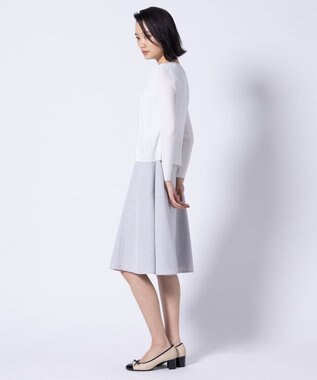 TOCCA EYELET AJISAI CARDIGAN カーディガン オフ系