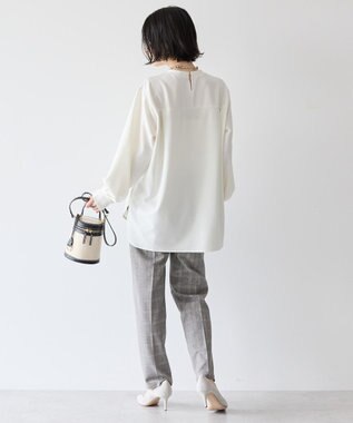 AMERICAN HOLIC バックタックロングプルオーバー Ivory