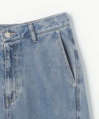 ANY L ルーズバギーデニム ブリーチ