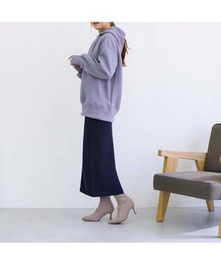 MODE ET JACOMO <noyau>ストレッチショートブーツ ベージュ