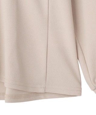 YECCA VECCA 2wayレース襟ブラウス Gray Beige