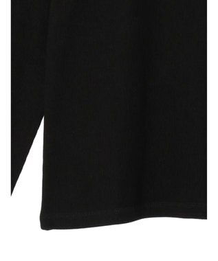 CRAFT STANDARD BOUTIQUE スパンテレコクルーネックＴｅｅＬ／Ｓ Black