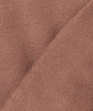 Feroux 【古畑星夏さん着用】フリルネックタートル ニット キャメル系