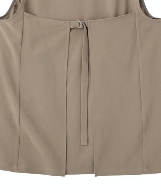 CRAFT STANDARD BOUTIQUE バックデザインジレ Beige