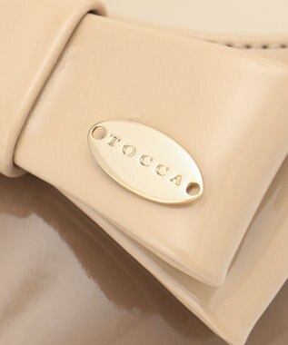 TOCCA 【晴雨兼用】NOBLE RIBBON RAINSHOES レインシューズ ベージュ系