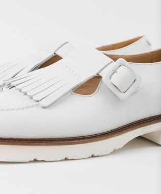 BONTRE 【LucaGrossi/ルカグロッシ】キルトデザインローファー/K328M-US ホワイト