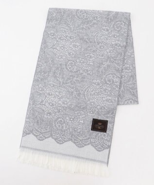 TOCCA JAQUARD LACE STOLE ストール ライトグレー系