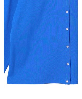 Green Parks リブカットカーディガン Blue