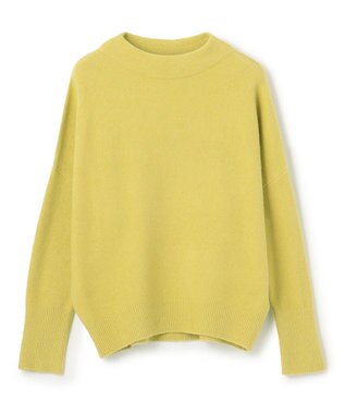 UNFILO ふわふわ ボトルネックニット イエロー