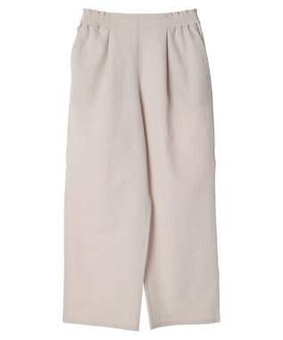Green Parks イージーサイドラインパンツ Ecru