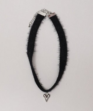 WEGO Lモチーフシャギーニットチョーカー 柄1