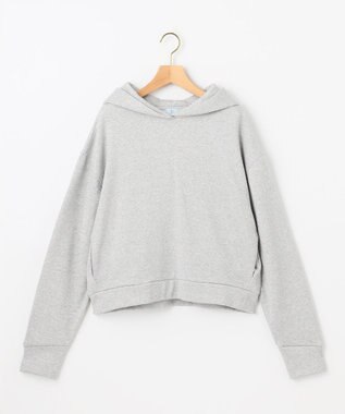 組曲 【WEB限定】シャイニーラメ パーカー シルバー系