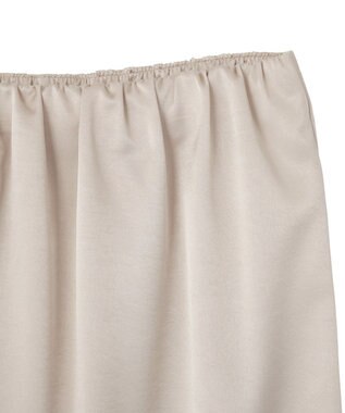 earth music&ecology サテンレーススカート Ecru