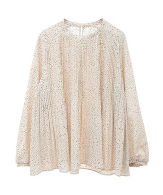 Green Parks 消しプリーツブラウス Yellow