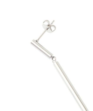 Green Parks ・ＨＡＬＦ　ＴＩＭＥサージカルダブルスティックピアス Silver