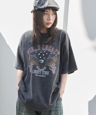 WEGO ヴィンテージウォッシュグラフィックBIGT 柄3