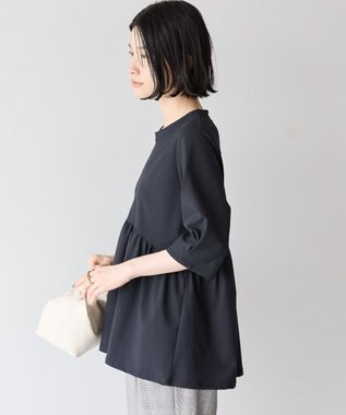 AMERICAN HOLIC 接触冷感ティアードカットプルオーバー Black