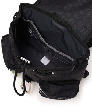 LeSportsac MSGM VOYAGER BACKPACK/ボヤージャーブラックジャカード ヴォヤージャーブラックジャカード