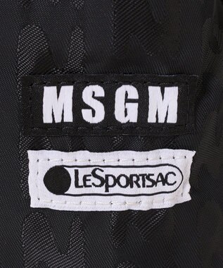 LeSportsac MSGM VOYAGER BACKPACK/ボヤージャーブラックジャカード ヴォヤージャーブラックジャカード