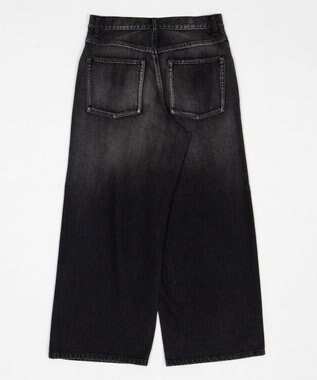 WEGO 【ユニセックス着用ITEM/SMLサイズ展開】エクストラバギーデニムパンツ デニムブラックソノタ