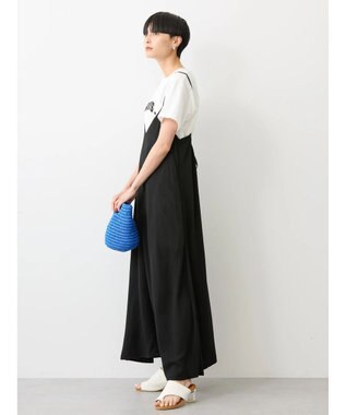 AMERICAN HOLIC Ｖネックキャミワンピース Black